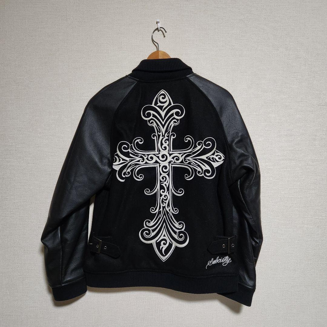 Subciety スタジャン クロス サイズM
