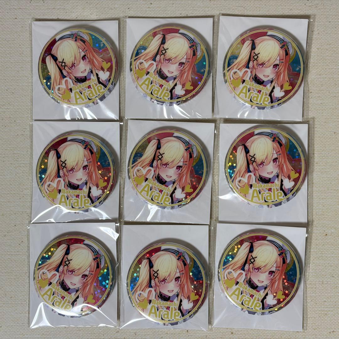 仲町あられ バースデーグッズ 2024 缶バッジ 仲町あられバースデーグッズ2024 缶バッジ