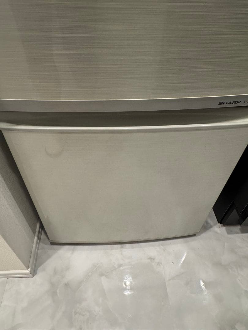 8/16まで限定 美品SHARP シルバー冷蔵庫 SJ-PD14T-N 送料込 - メルカリ