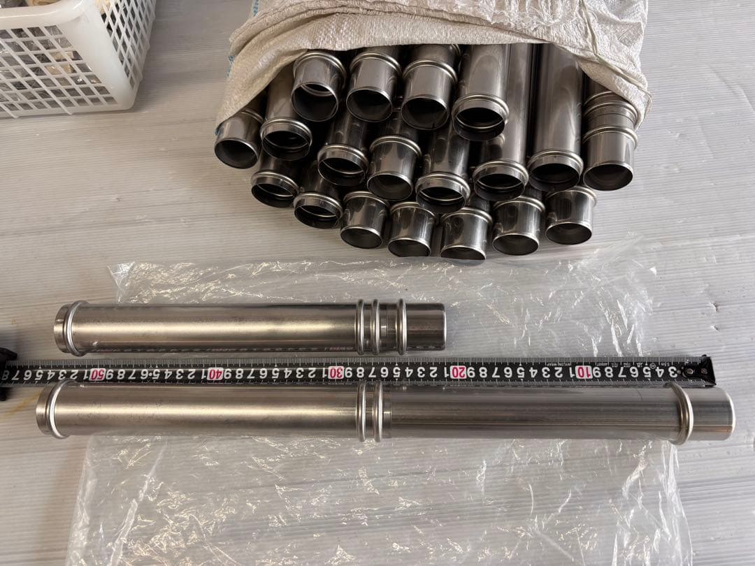 FL-20S4 長府 サンポッド2m延長セットのバラし品 20cm伸縮管おまけ付