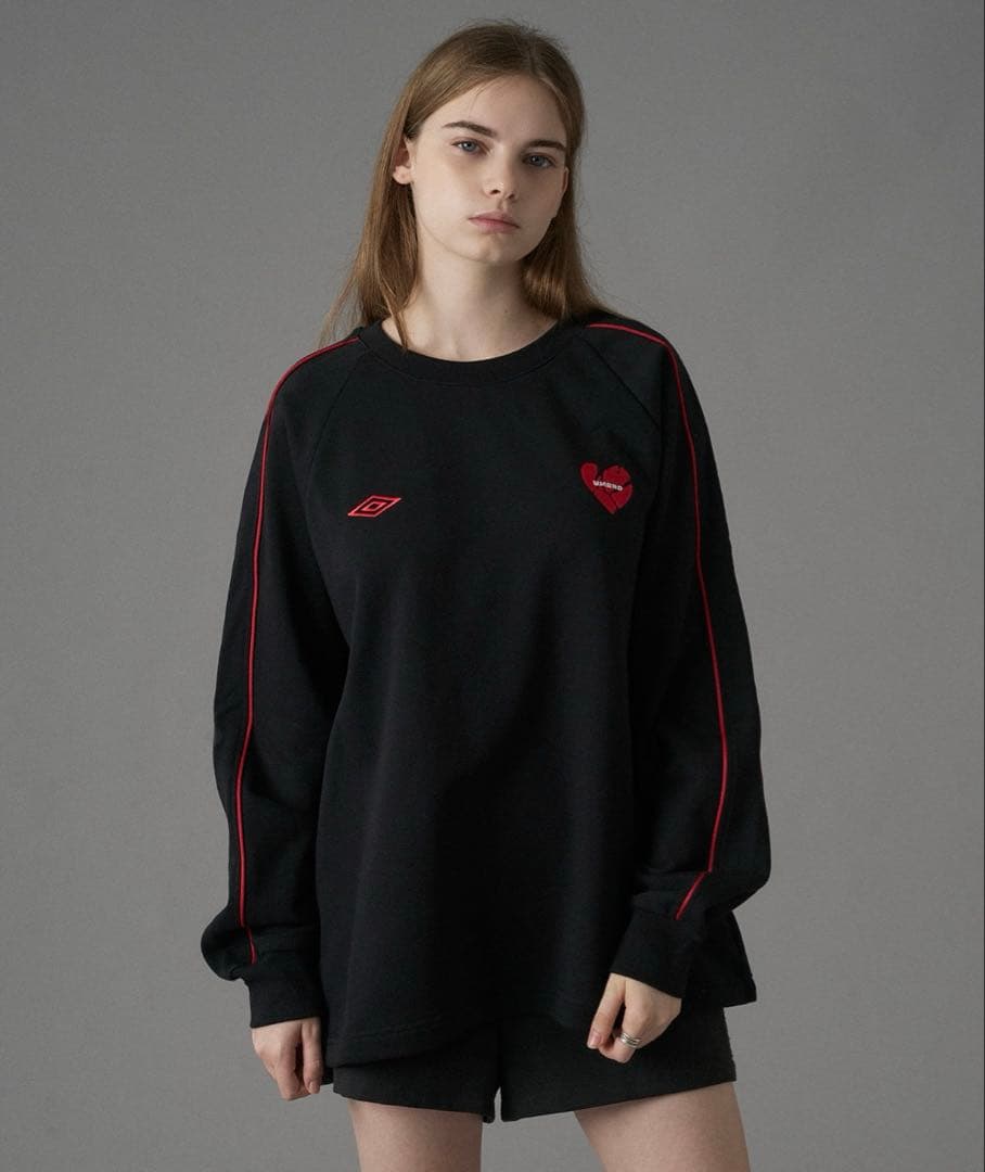 ONCILY UMBRO コラボ PIPING DRAW CODE SWEAT