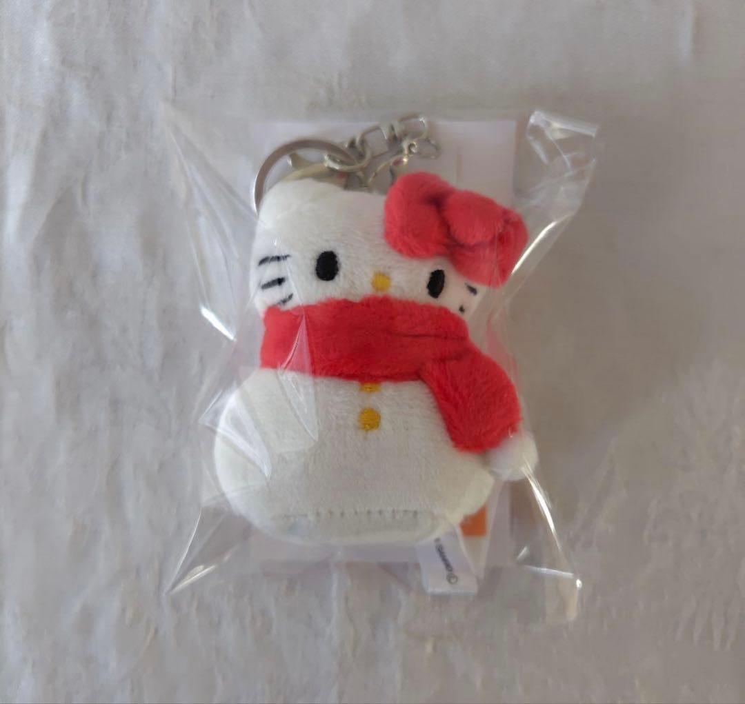 即購入可！ハローキティ ゆきだるま マスコット レア ローリーズ