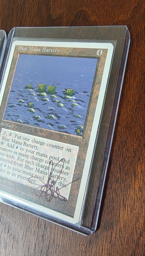 MTG Blue Mana Battery AP アーティストプルーフ アート - メルカリ