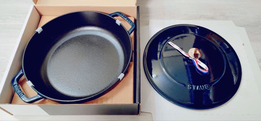 レア限定カラー ラメール 28cm STAUB ストウブ ブレイザー ソテーパン