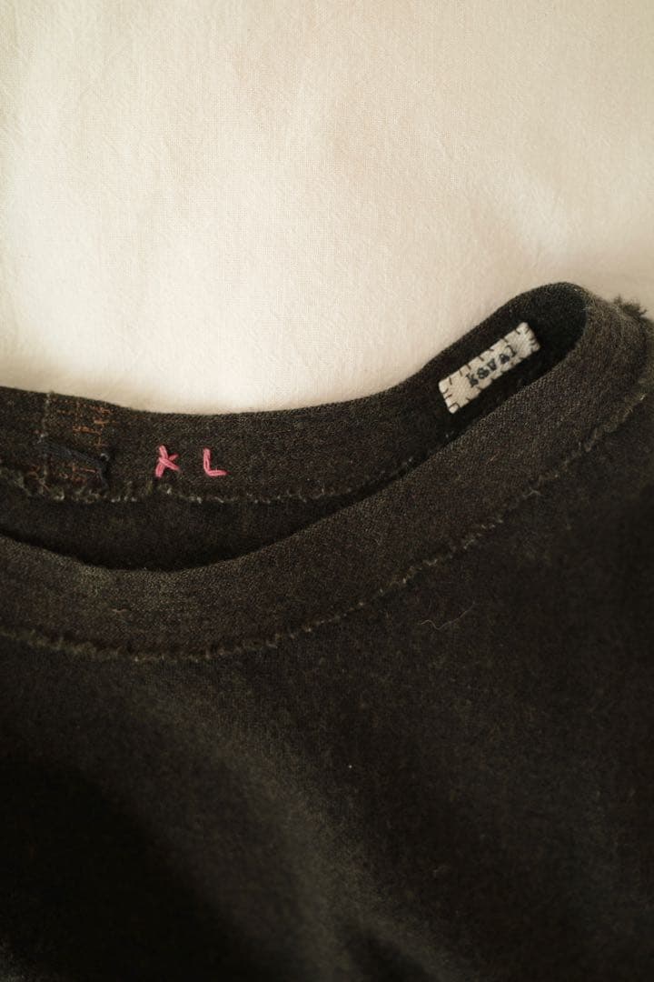 kaval コットン カシミヤ カットソー 切りっぱなし - メルカリ