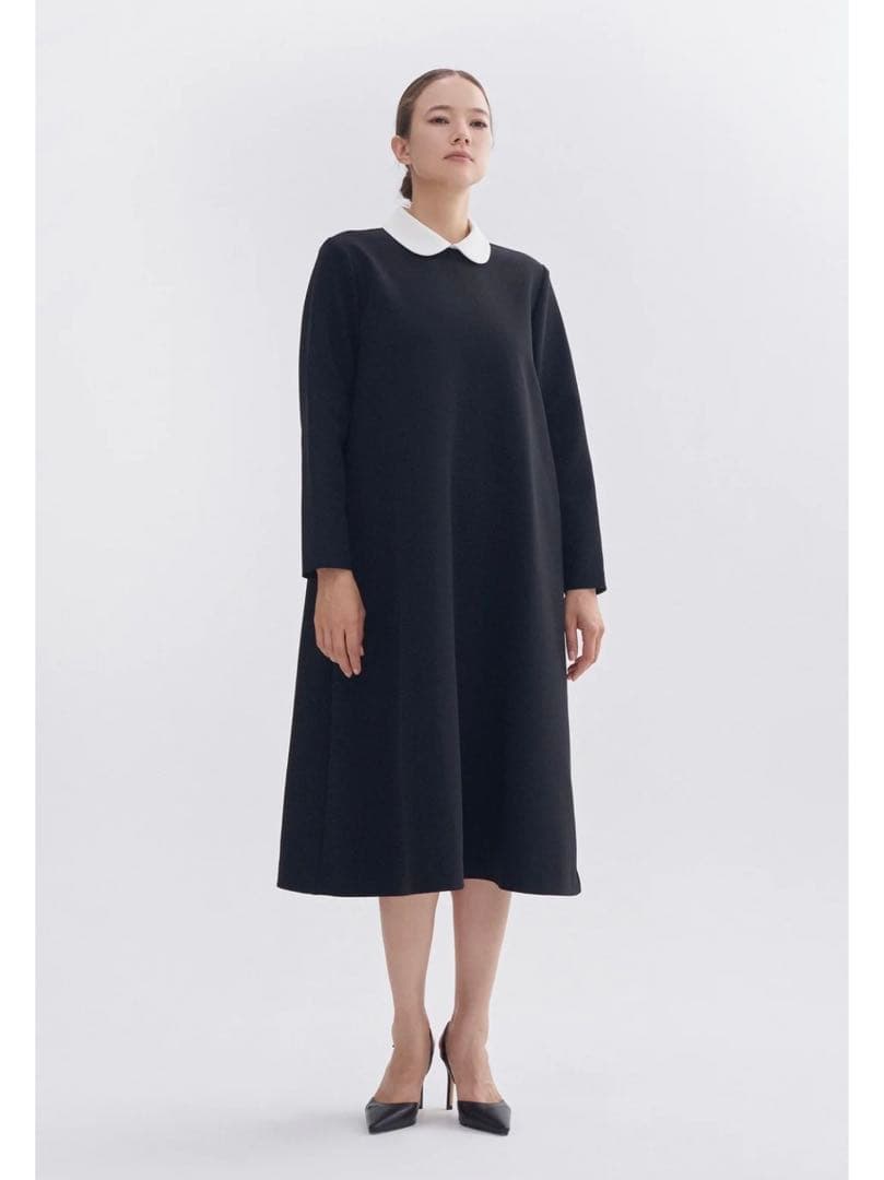 yori ヨリ ラウンドカラードレスワンピース - メルカリ