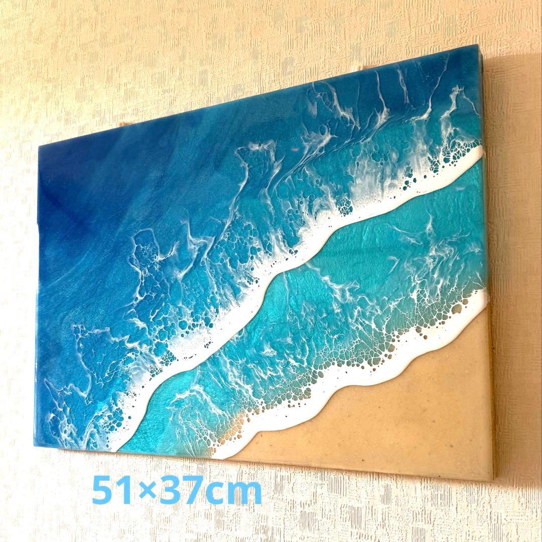 波レジンアート　#203 df2e79e6e99011d3d26d56f9e1edc6