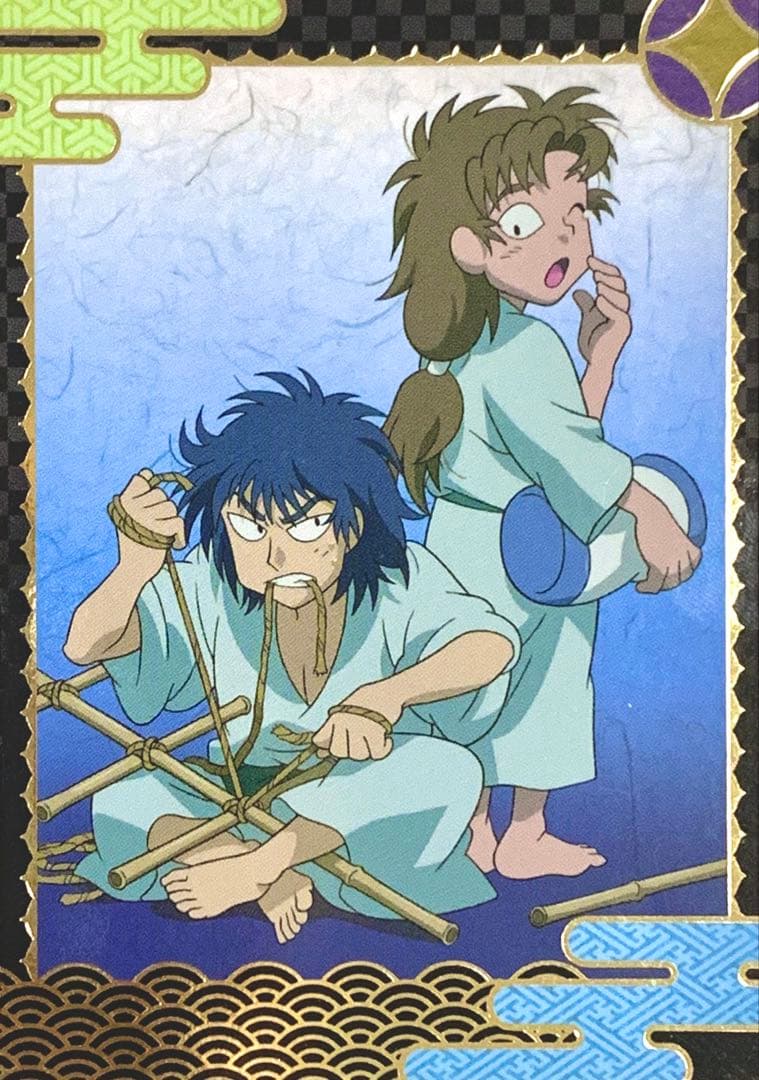 忍たま乱太郎 六年は組 食満留三郎 善法寺伊作 トレーディングカード 特別絵巻 忍たま乱太郎 六年は組 食満留三郎 善法寺伊作 トレーディングカード