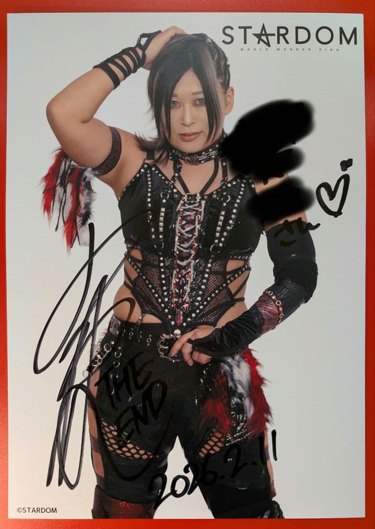 闇ノ宴限定】直筆サイン入りポートレート 渡辺桃 刀羅ナツコ 小波 3枚