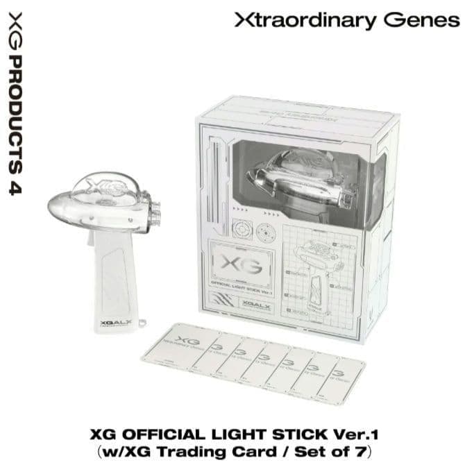 新品未開封★XG★ペンライト★トレカ付き★ LIGHT STICK 正規品][未開封][トレカ付き]XG ペンライト - メルカリ