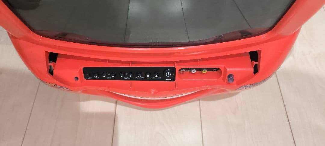 カーズ ブラウン管型テレビ DVDプレイヤー付き 動作未確認 インテリア