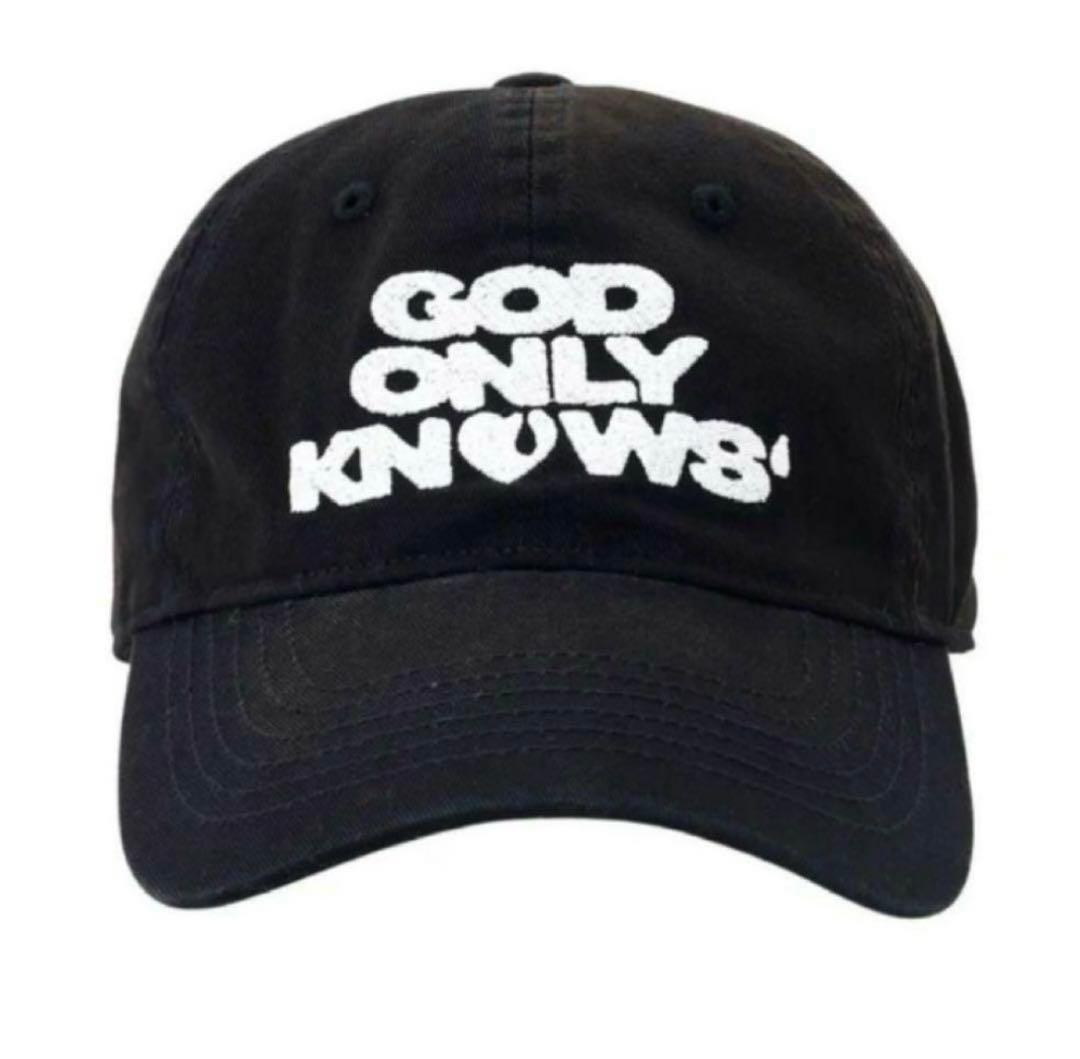 岩田剛典 GOD ONLY KNOWS キャップ 黒