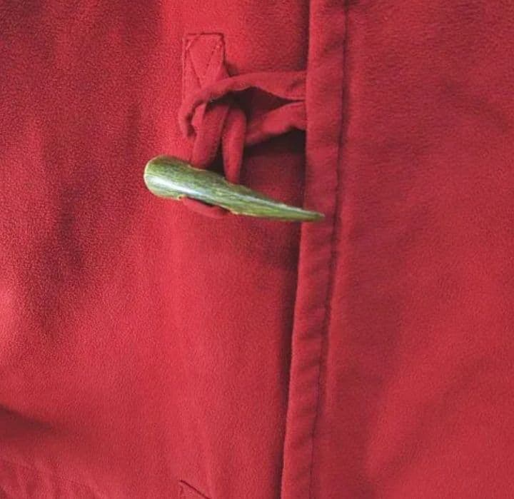 クリスチャンディオール Christian Dior 赤 ダッフルコート レッド