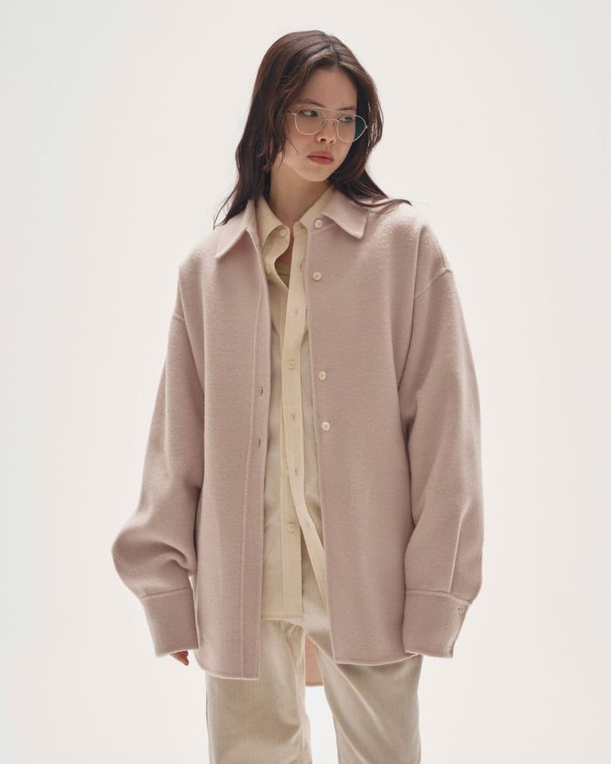 のんたん様 TODAYFUL Wool Shirts Jacket ピンク 36