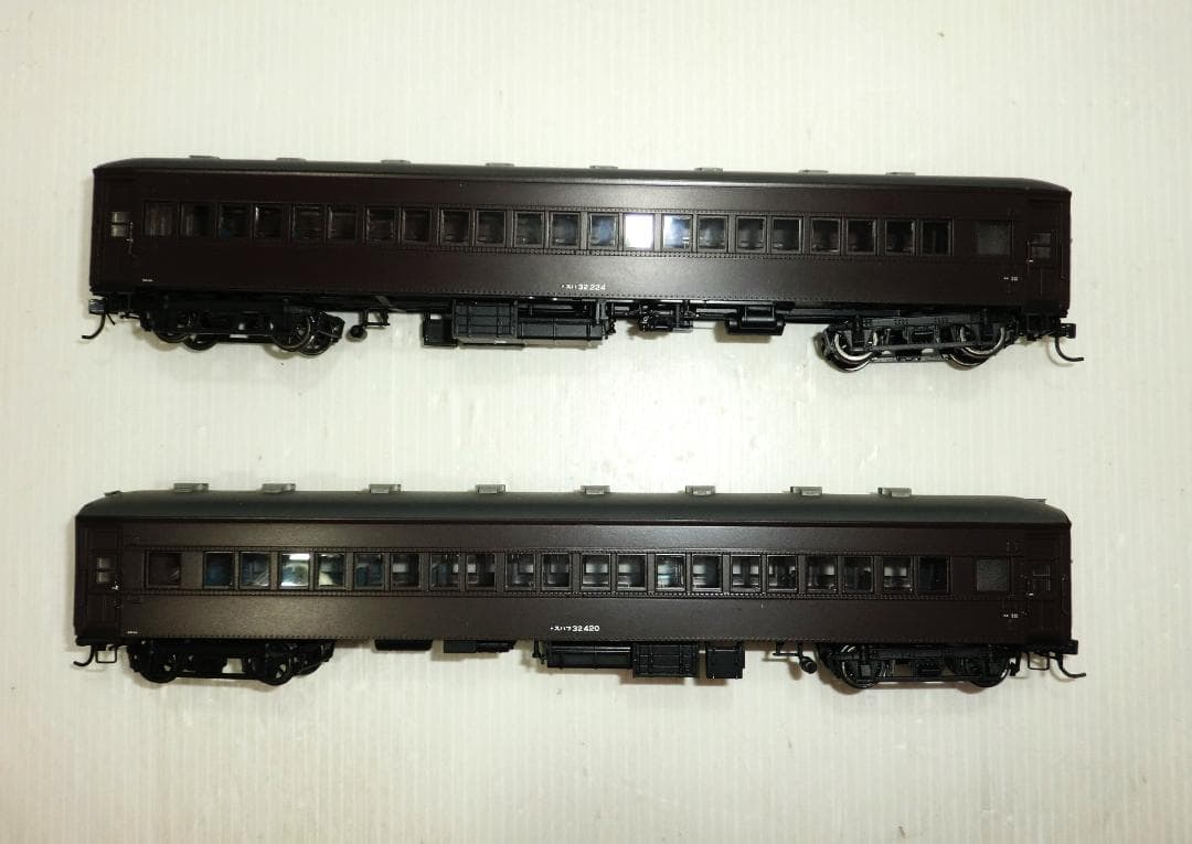 HOゲージ 天賞堂 32系客車 スハ32形・スハフ32形 オプション室内灯付