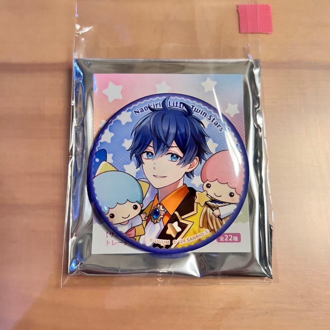 なおきり 等身 】 缶バッジ カラフルピーチ サンリオ からぴち