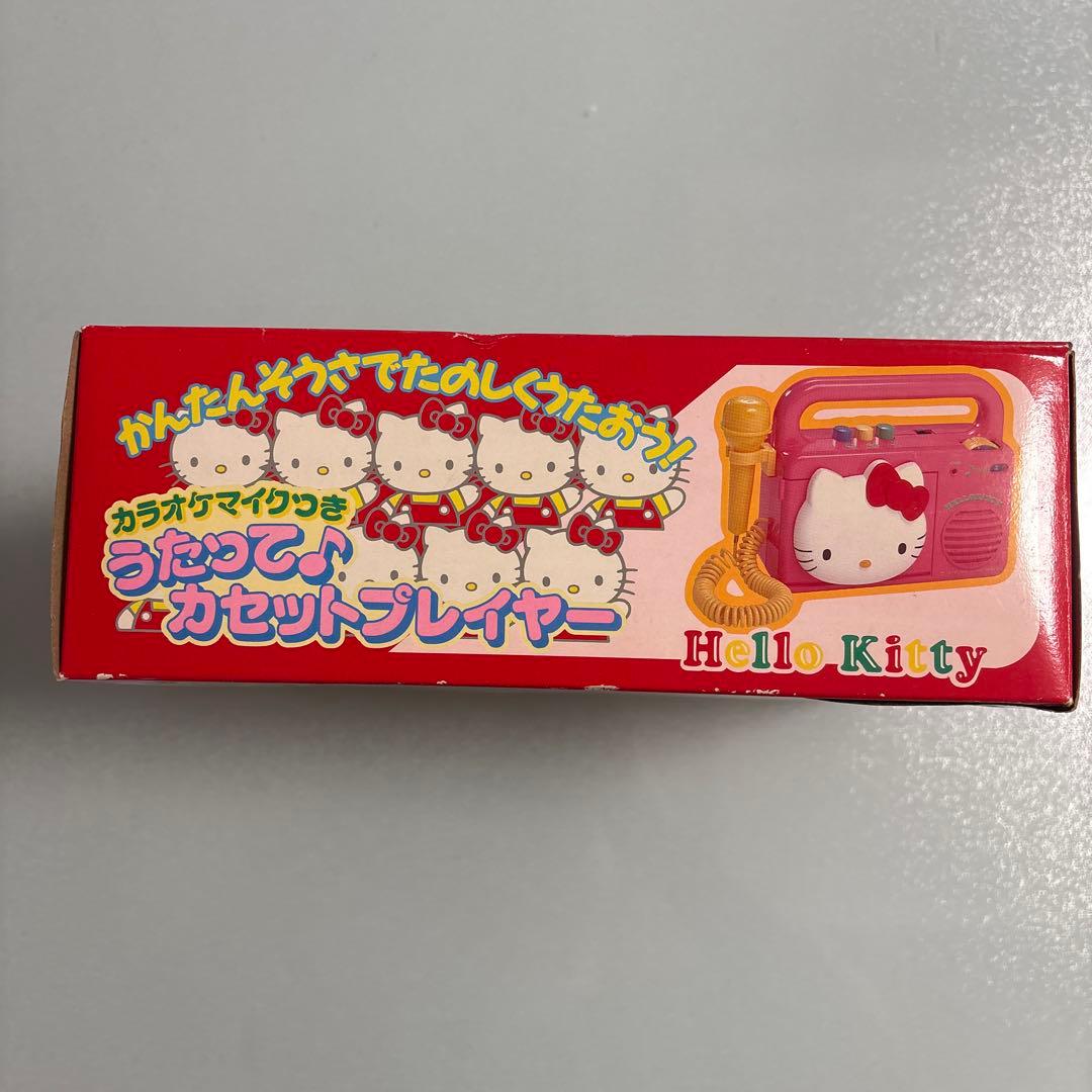 昭和レトロ カセットプレイヤー ハローキティ サンリオ TOHO 当時品