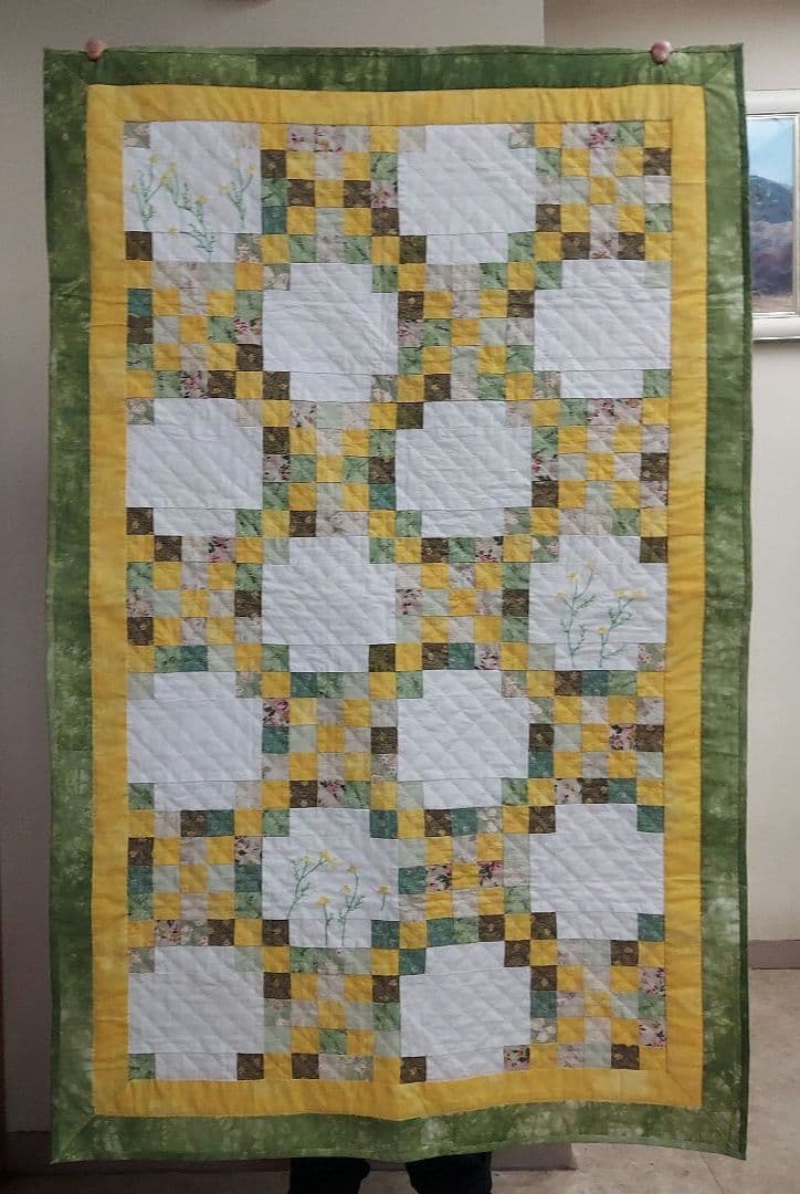 パッチワークキルト　タペストリー パッチワークキルトのタペストリー[送料無料] タペストリー・壁掛け