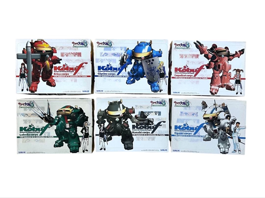 WAVE 1/24 光武F 6種セット サクラ大戦3 未組立品 - メルカリ