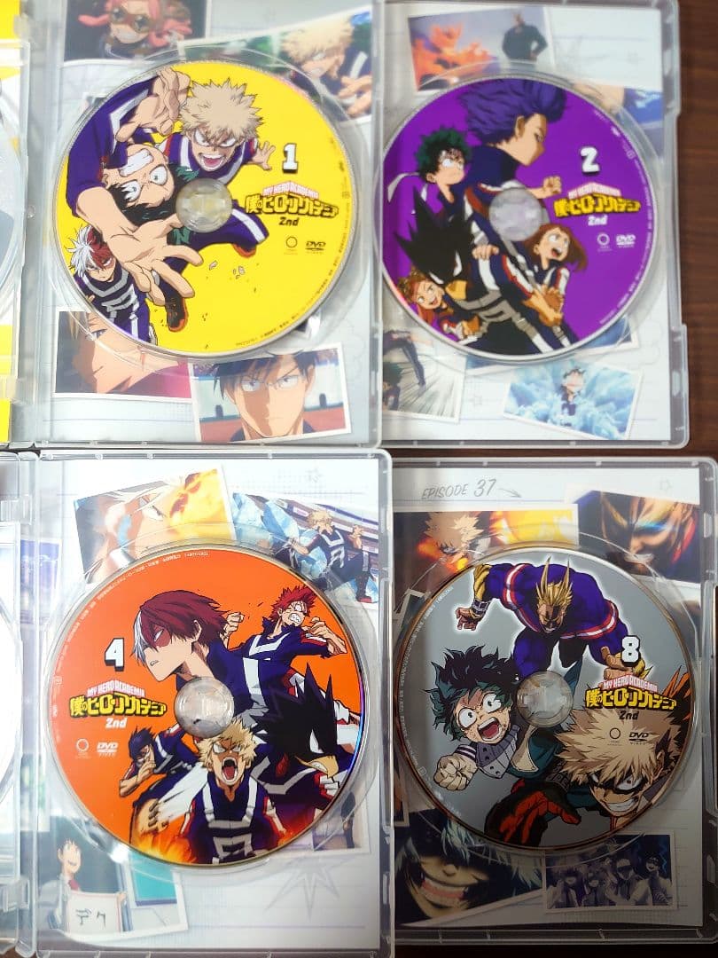 未開封あり/ヒロアカ 2期 全巻セット【DVD】