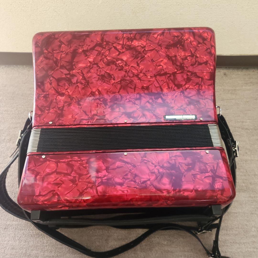 トンボアコーディオン GT60B コスモレッド - メルカリ