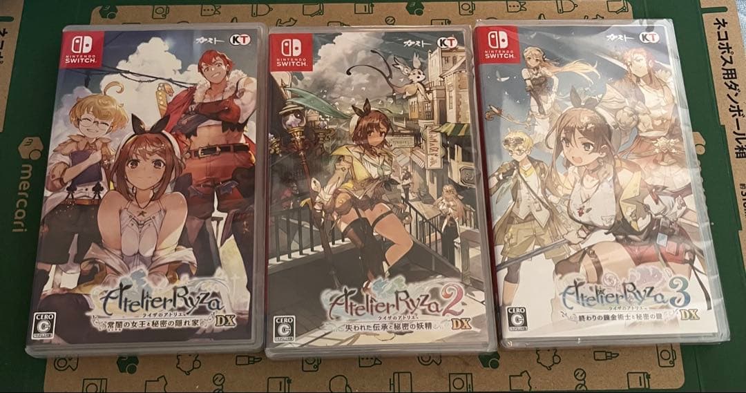 ライザのアトリエDX シリーズ3作品セット シリーズ3作をまとめた『ライザのアトリエ ～秘密トリロジー～ DX』DL