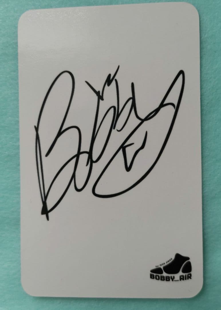 iKON アイコン バビ BOBBY 写真 トレカ ステッカー アイドル - メルカリ