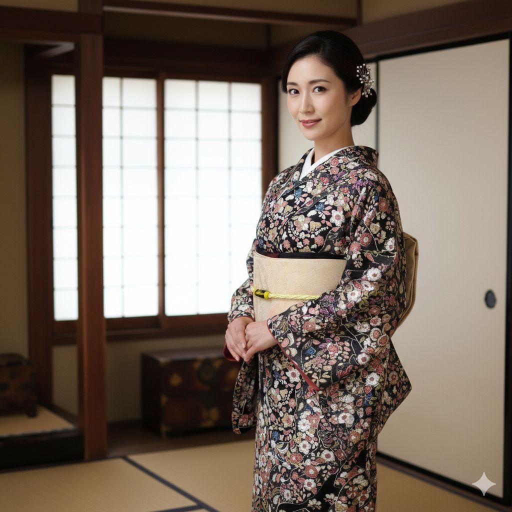 着物セットトールサイズ 正絹 辻ヶ花 小紋 花 華 洗える着物 小紋 辻ヶ花 トールサイズ 水色 紫 - メルカリ