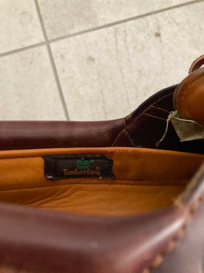 Timberland デッキシューズ 27.5cm 3eye ブラウン　モカシン