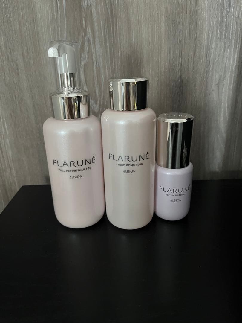 FLARUNÉ スキンケアセット albion_frarune_brightening_set.jpg