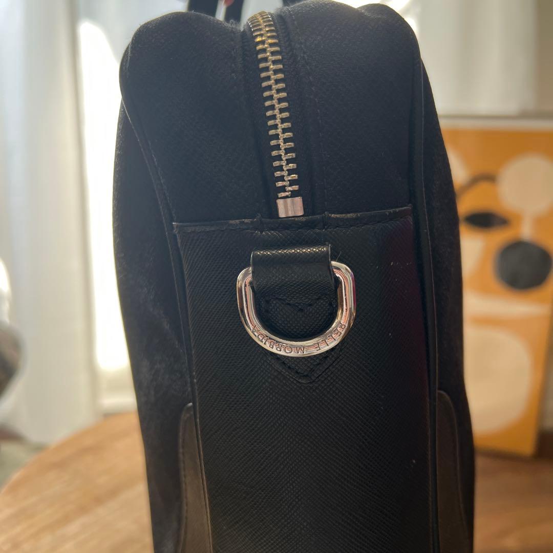 ペッレモルビダ キャピターノ レザー ブラック ビジネスバッグ - メルカリ