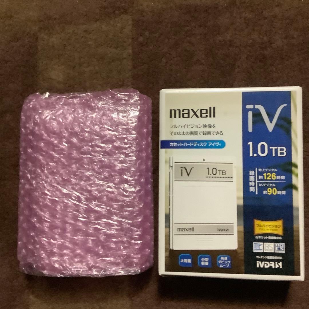 maxell iV 1.0TB データ保存用