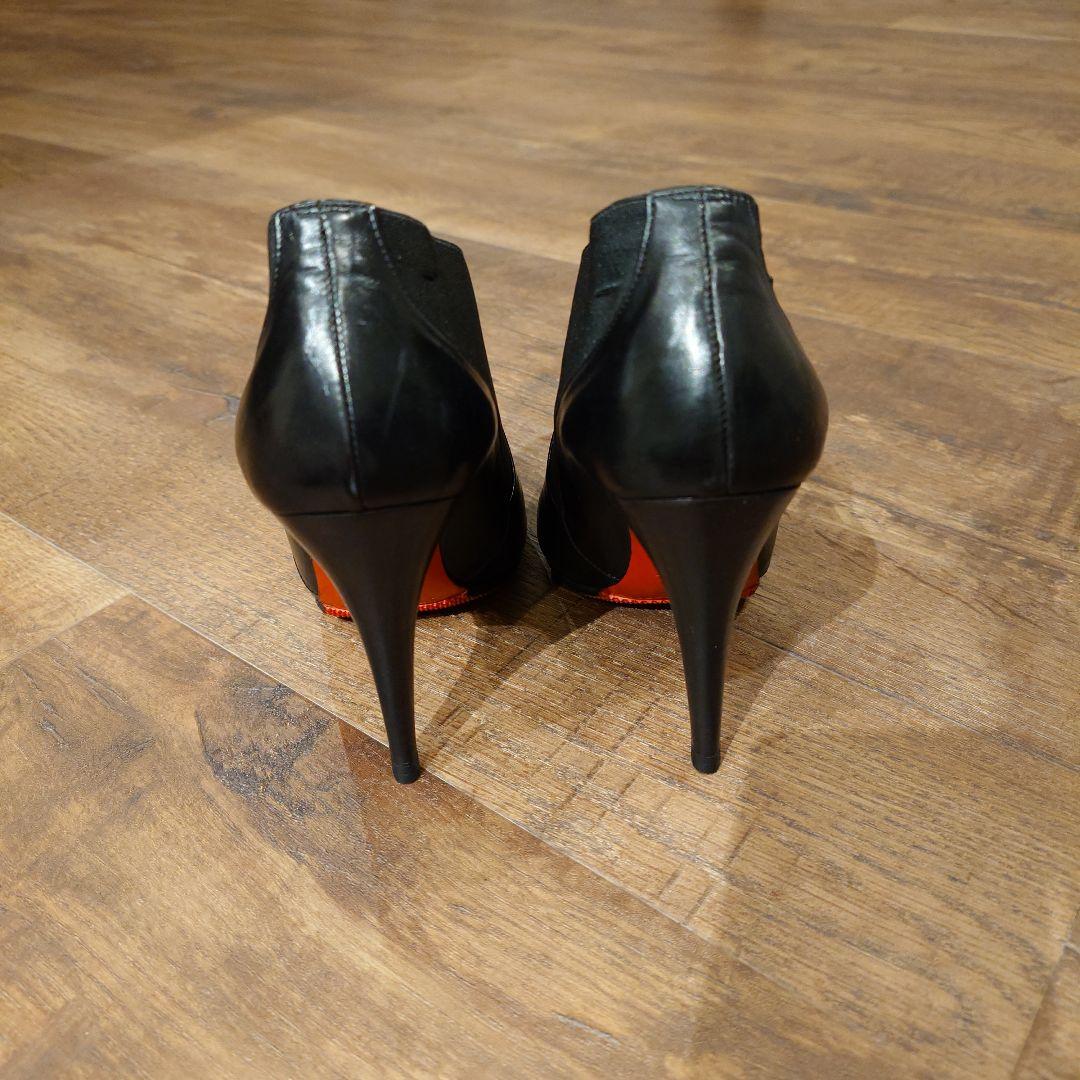 Christian Louboutin サイドゴアブーツ 38 ブラック