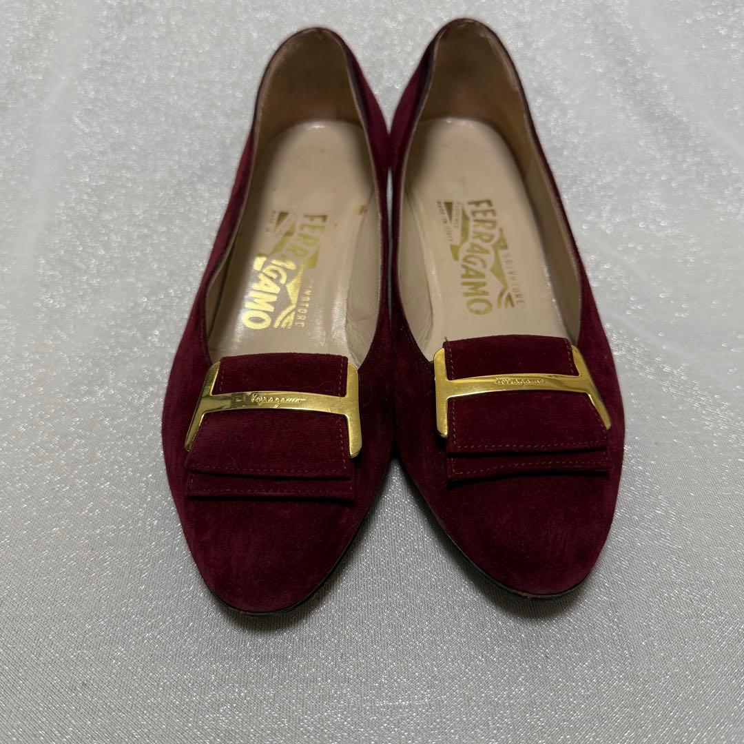 美品】Salvatore Ferragamo フェラガモ パンプス 6C - メルカリ