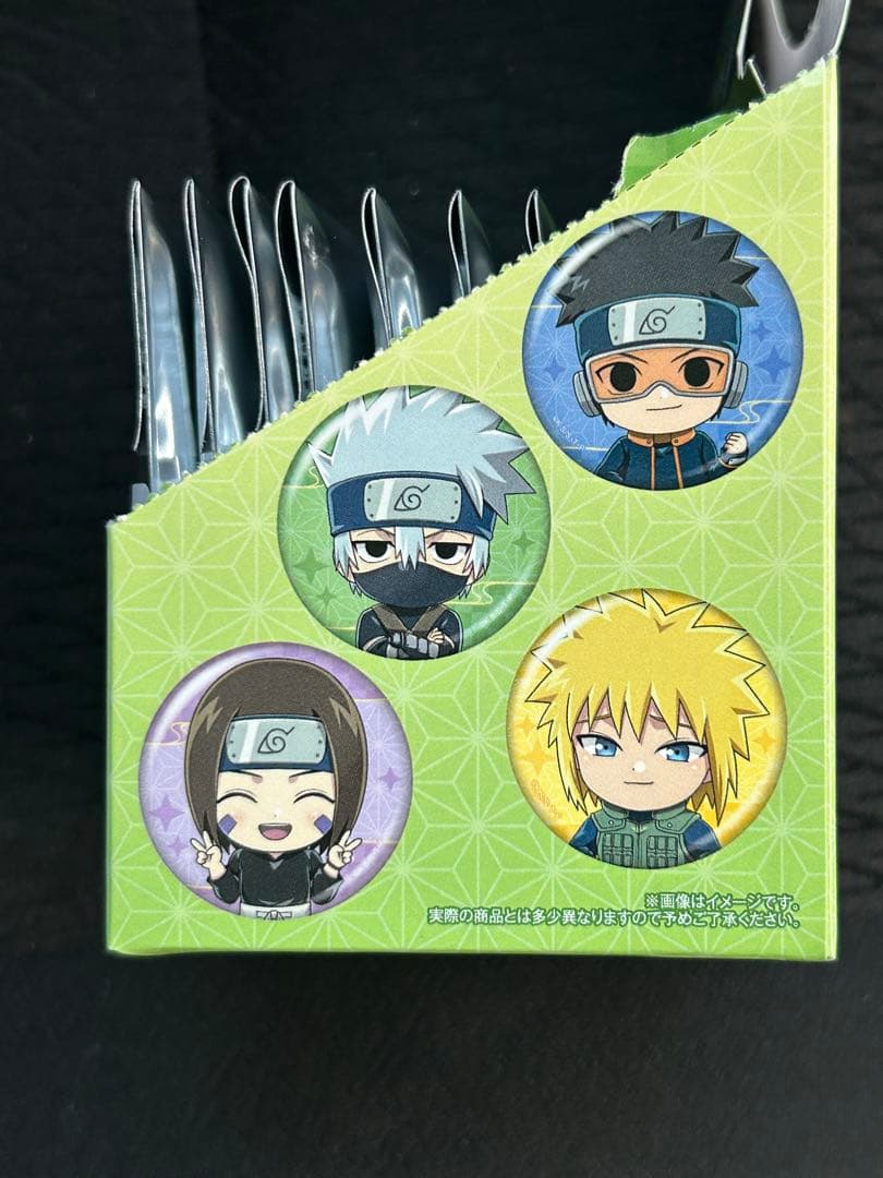NARUTO ナルト疾風伝 キャラバッジコレクション フォーマンセル 全8種