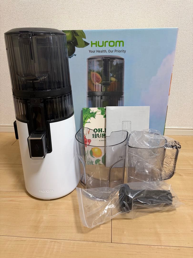 ヒューロムスロージューサー コールドプレスジューサー H70FT 2025年