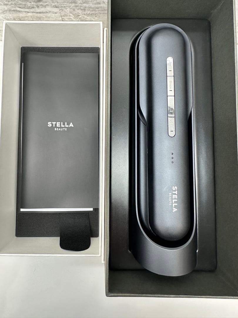 STELLA BEAUTE スキンケアデバイス ブラック 美肌・美髪・頭皮ケア STELLA BEAUTE（ステラボーテ） レーザー＆EMSリフトブラシPRO2.0