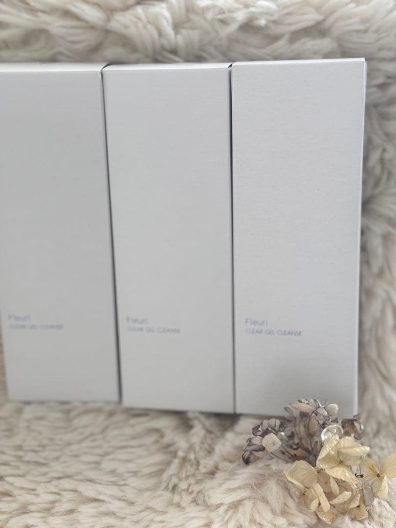 Fleuri CLEAR GEL CLEANSE 3個セット Fleuri（フルリ） 公式 クリアゲルクレンズ 150g (3本) クレンジング