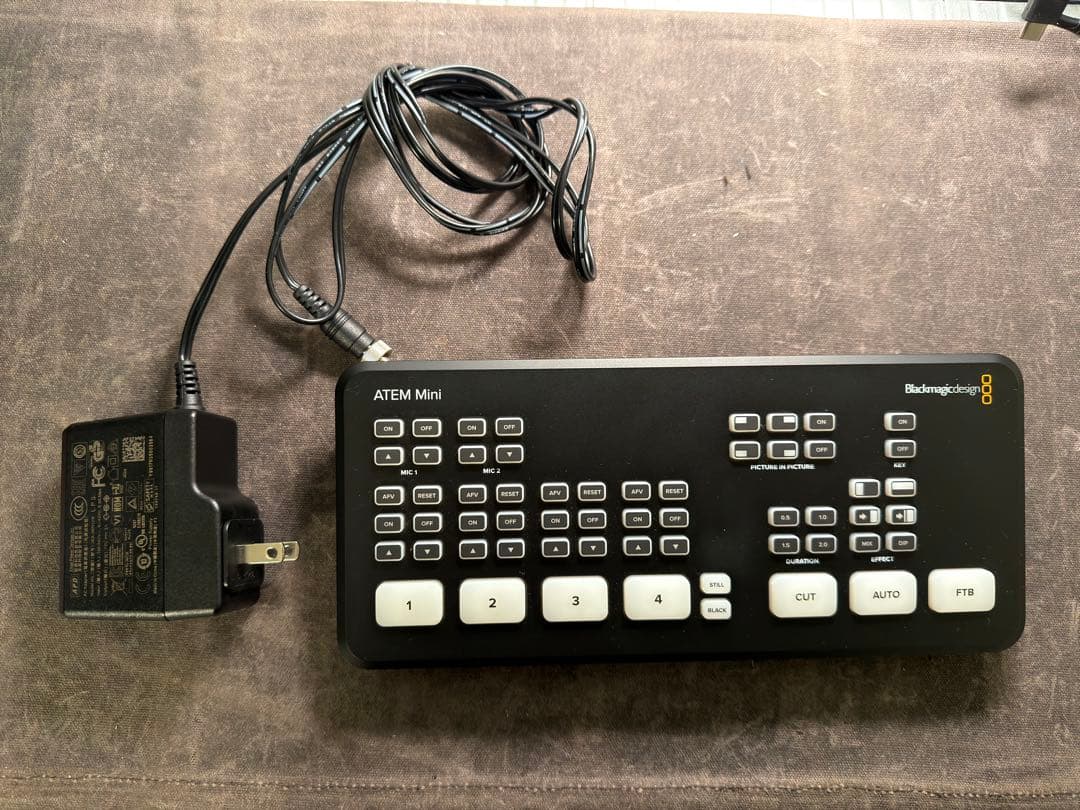 【美品】Blackmagic ATEM mini Blackmagic Design ATEM Mini Live Production Switcher | Guitar Center
