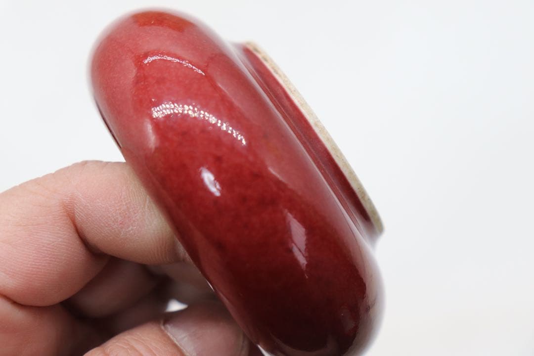 中国 清時代 紅釉水盂 大清光緒年製 送料込み250328 - メルカリ