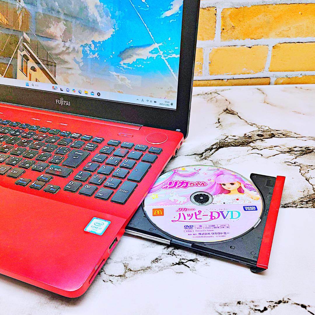 初心者さん向けノートパソコン❤️HDD1000G❤️メモリ8G✨Blu-ray