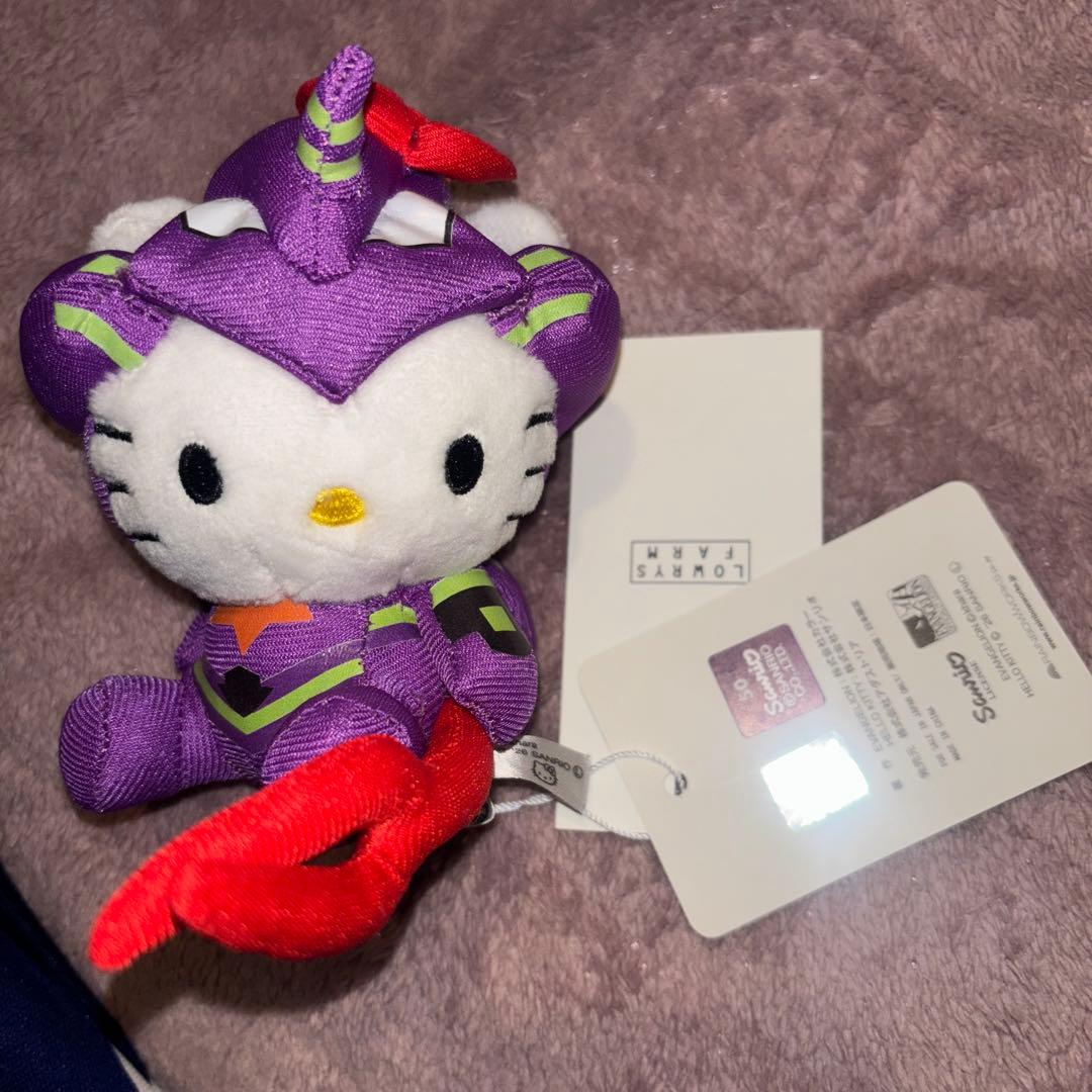 エヴァンゲリオン ハローキティ トイキーホルダー 初号機 - メルカリ