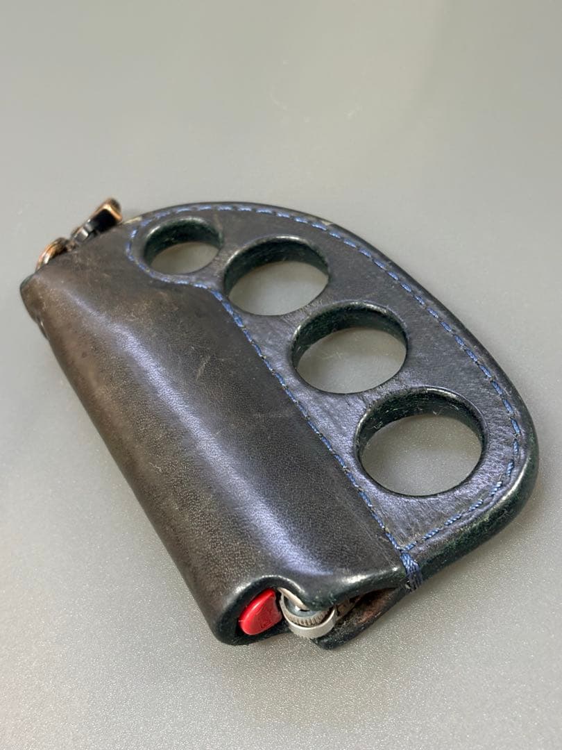 《blackmeans》LEATHER KNUCKLE CASE No1461