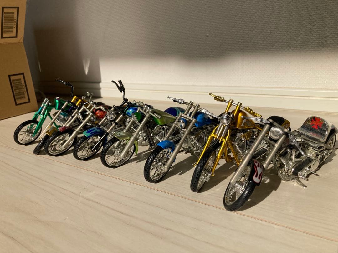 ウエストコーストチョッパーズ　マッスルマシーン　カスタム　バイク　８台セット 2000年代のチョッパー・シーンを牽引したカリスマ ウエストコースト