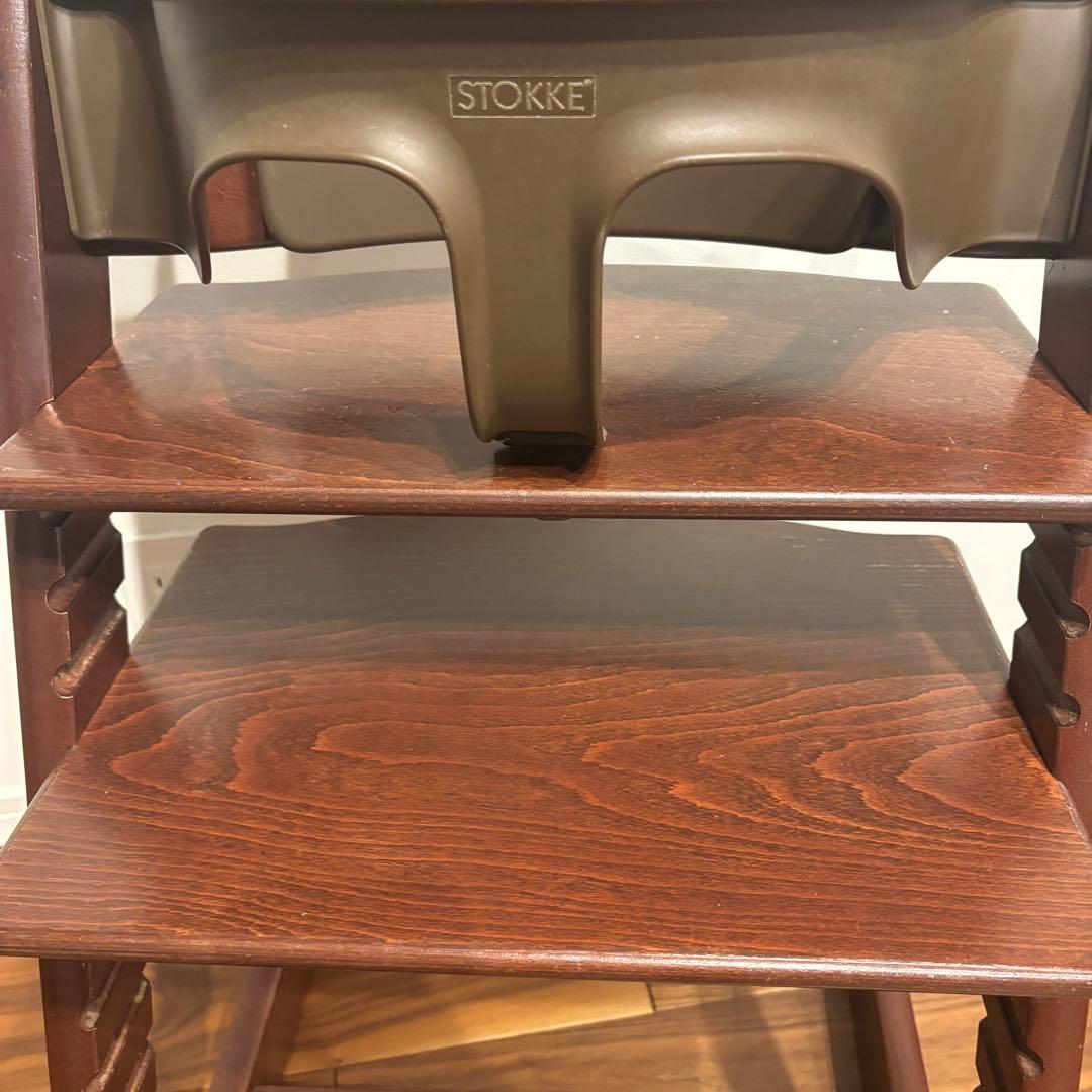 ストッケ トリップトラップ ウォールナット 廃盤カラー S/N4 ベビー