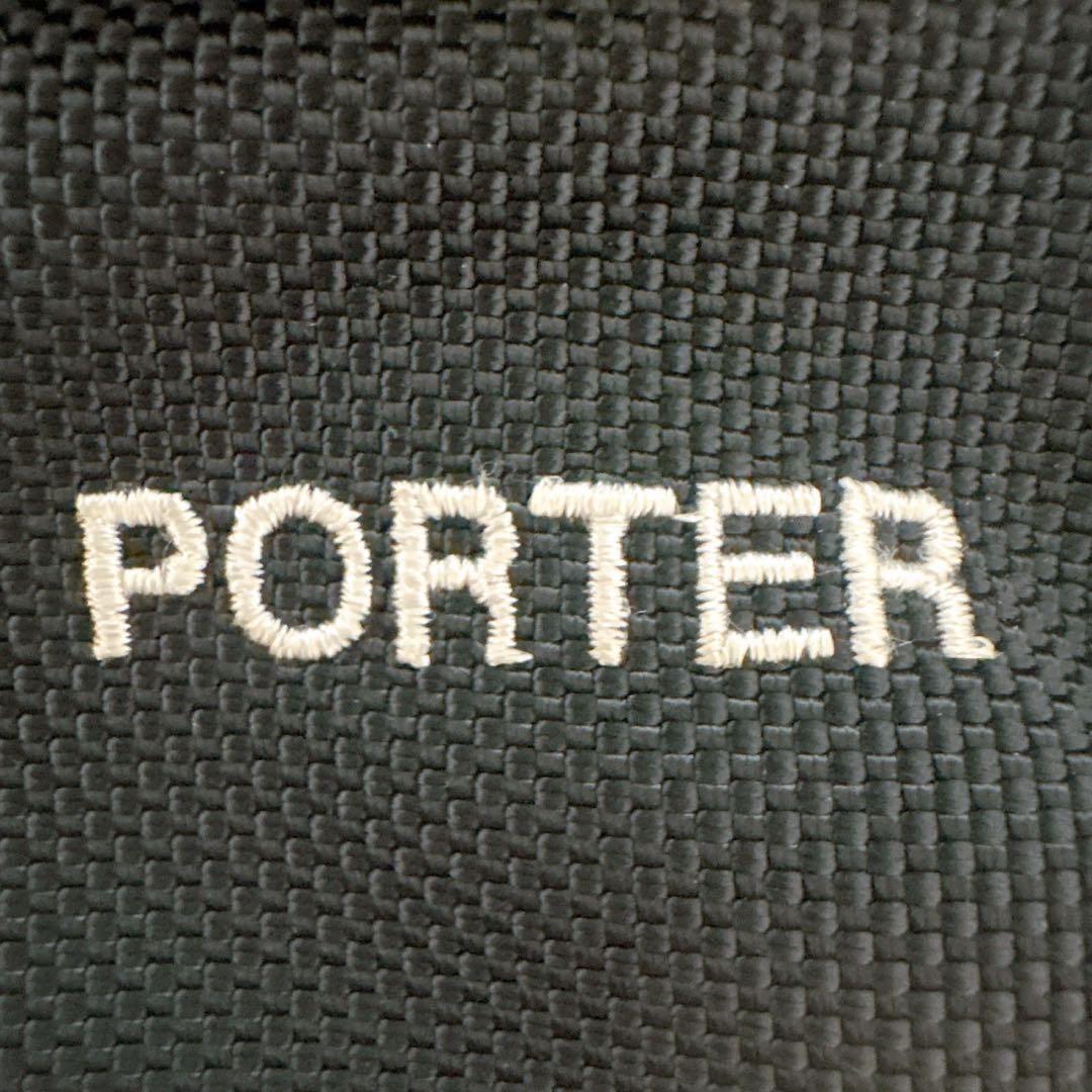 《美品》ポーター UPSIDE 3WAY BRIEFCASE リュック ネイビー