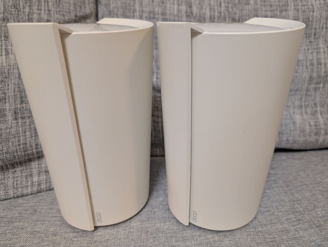 TP-Link Deco X90 2ユニット + 壁掛けユニット1個 AI搭載で賢く学習！トライバンド メッシュWi-Fi「Deco X90」2ユニット