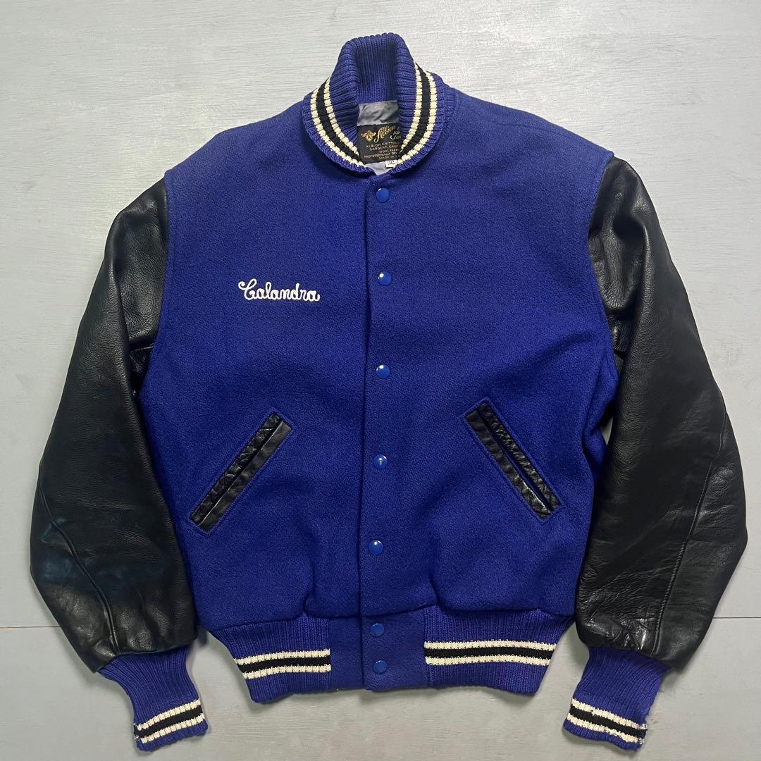 USA製 Albion AWARD Jacket スタジャン レザー 36 S - メルカリ