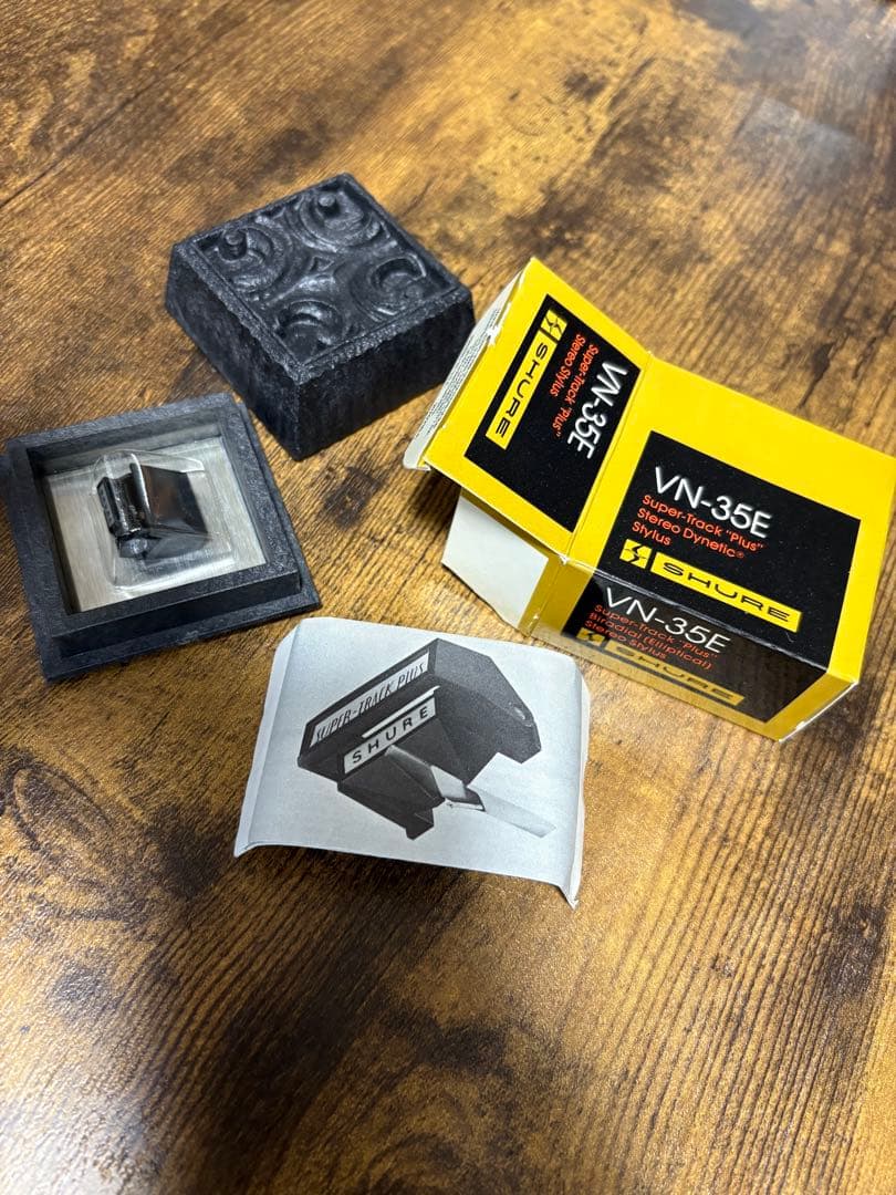 shure VN35E shure カートリッジ　vn35e 純正美品箱入り JICO VN35E NUDE 無垢楕円針 SHURE シュア レコード針 ジコー | 島村