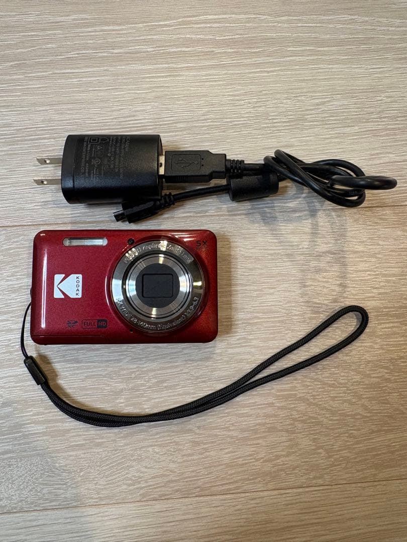 【まみさん専用】Kodak fz55 レッド Amazon.com : Kodak PIXPRO FZ55 Red 16MP Digital Camera 5X Optical